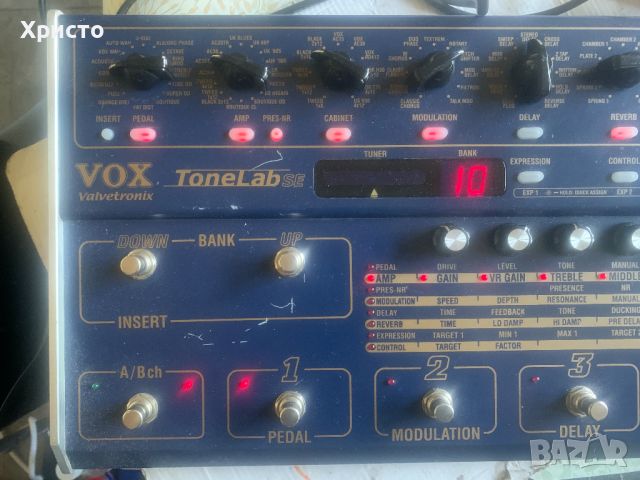 Ефект за китара VOX ToneLab SE, снимка 2 - Китари - 46037504