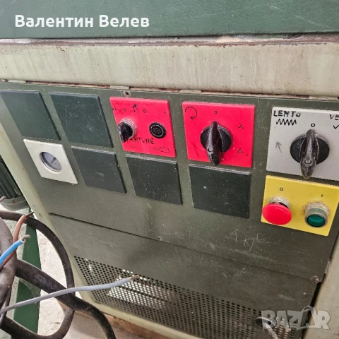 двувалов калибровачен шлайф на 1100мм.с пета-SCM, снимка 4 - Други машини и части - 51389311