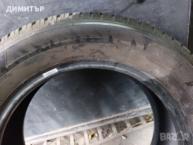 4бр.всесезонни гуми HANKOOK 215/60/17 96V DOT 2519, снимка 6 - Гуми и джанти - 48642547