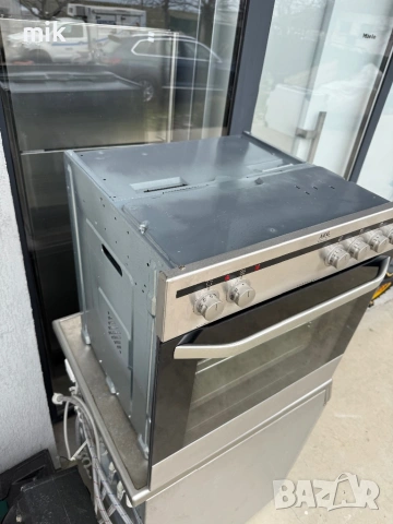 Фурна за вграждане AEG Инокс с плот , снимка 5 - Печки, фурни - 53719713