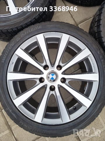 Джанти BMW 17" 5X120 с гуми 225/45/17, снимка 7 - Гуми и джанти - 53934919