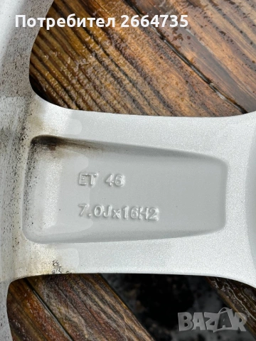 Лети джанти 5х112 16 цола, снимка 8 - Гуми и джанти - 54184379