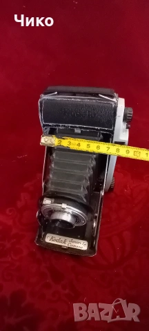 Стар английски мехов фотоапарат Кодак, снимка 11 - Антикварни и старинни предмети - 53776473