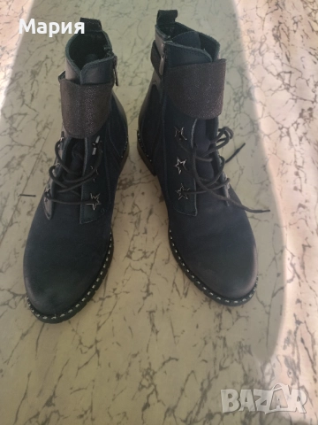 Дамски боти ест.кожа 39н, снимка 2 - Дамски боти - 52788827