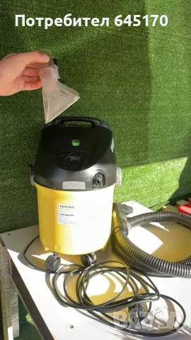 Професионална перяща прахосмукачка karcher se 5.100, снимка 5 - Прахосмукачки - 48605724