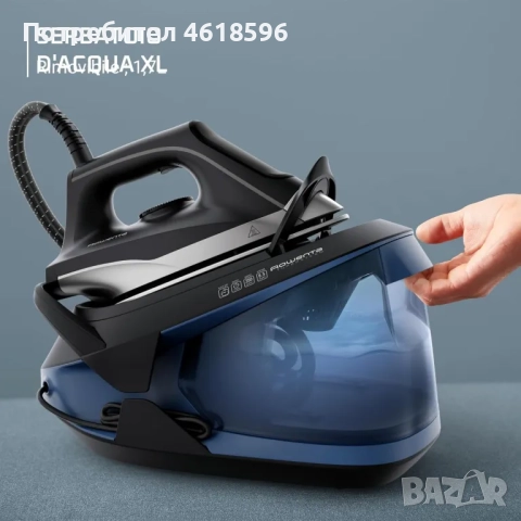Rowenta turbosteam парогенераторна ютия, снимка 4 - Ютии - 52003610