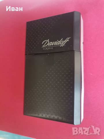 Davidoff мъжка метална табакера , снимка 4 - Други ценни предмети - 45261499