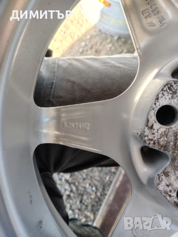 4бр.АЛУМИНИЕВИ ДЖАНТИ 14ки за SKODA 5x100 6J ET37, снимка 4 - Гуми и джанти - 52322488