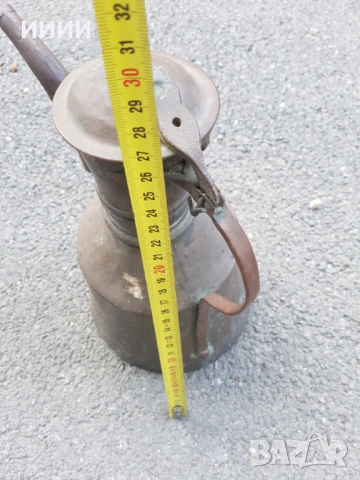 Османски бакърен ибрик гюм , снимка 4 - Антикварни и старинни предмети - 53684135