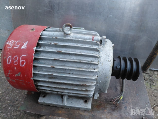 електродвигател 5,5 кв, снимка 2 - Електродвигатели - 53622906