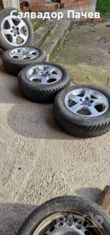 Зимни гуми195/65/R15 с аломиниеви джанти