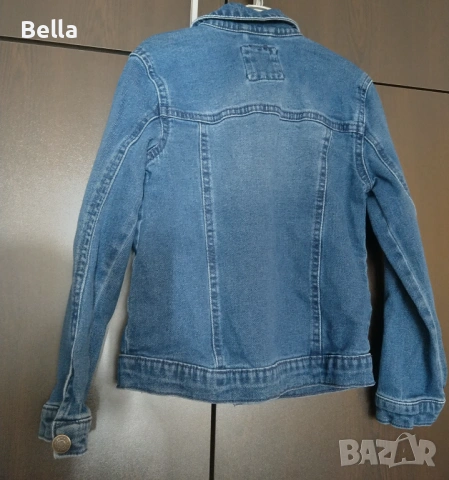 Дънково яке р.128, снимка 2 - Детски якета и елеци - 54246026