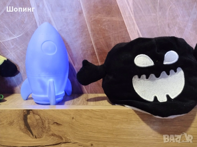 3D Нощна лампа Ракета, снимка 6 - Детски нощни лампи - 51796130