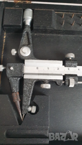 Стар часовникарски шублер, снимка 3 - Антикварни и старинни предмети - 53910907