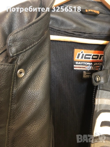 ICON Daytona яке за мотор, снимка 4 - Якета - 53166782