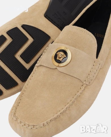 VERSACE оригинални нови велурени мокасини 42-ри размер