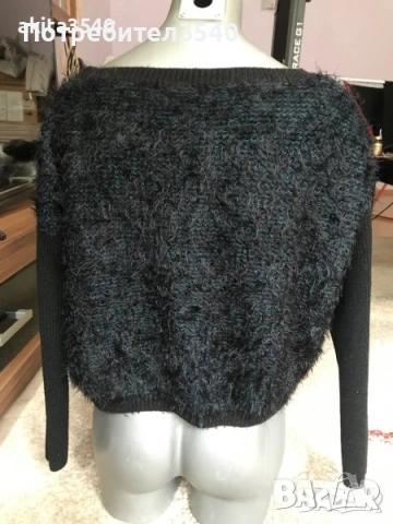 Дамска широка блуза с дълъг ръкав, снимка 8 - Блузи с дълъг ръкав и пуловери - 36826153