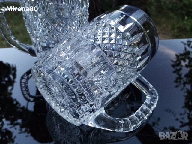 * Bohemia * - 2 бр. кристални халби - нови !, снимка 4 - Антикварни и старинни предмети - 51516220