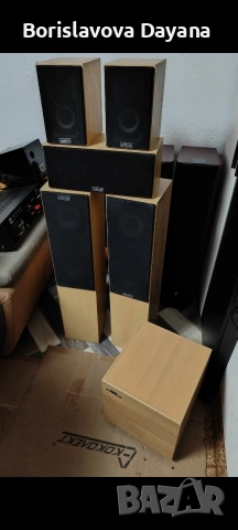 тонколони Évidence Acoustics + активен субуфер Jamo , снимка 6 - Тонколони - 53940283