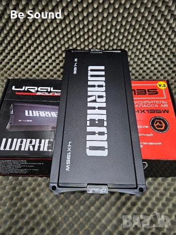 4 канален Усилвател Урал Warhead 4.135 -за SQ/SQL с-ма, снимка 4 - Ресийвъри, усилватели, смесителни пултове - 53383914