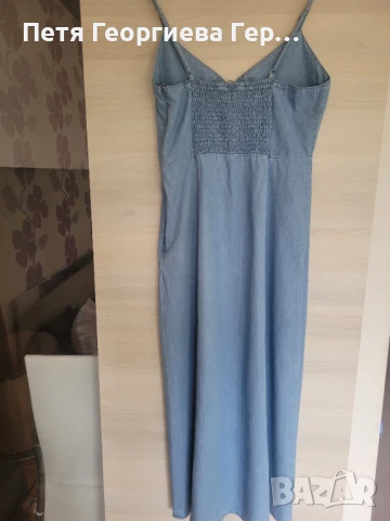 Дънкова рокля размер М , снимка 5 - Рокли - 50996375