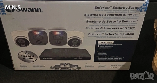 Видеонаблюдение  с 5 Камери , снимка 11 - Комплекти за видеонаблюдение - 53760333