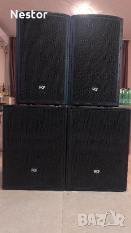 RCF NX M12-A  +  RCF SUB 905-AS  активни тонколони, снимка 3 - Тонколони - 52653808