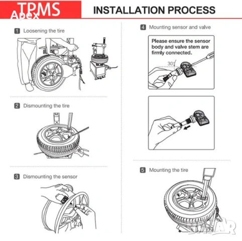 TPMS Датчик за Налягане в ГумитеТойота и Лексус.ТПМС Сензор Налягане Toyota Lexus.PMV-C215 PMV-C210, снимка 7 - Части - 54176349