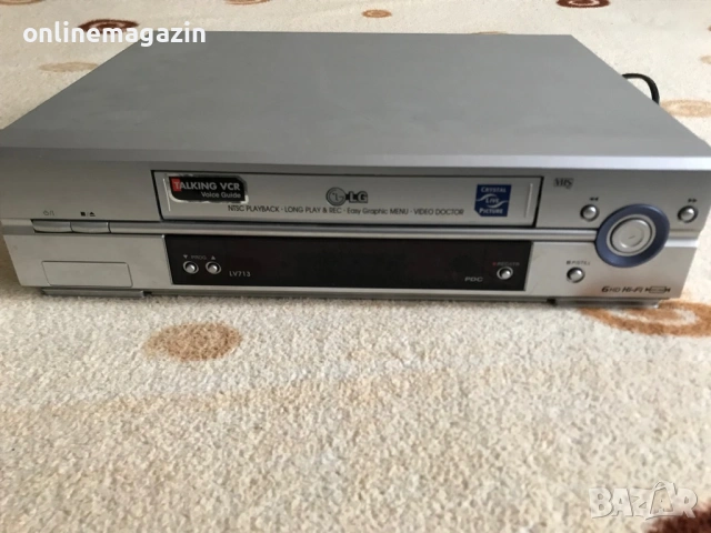 Видеорекордер LG LV713, снимка 2 - Плейъри, домашно кино, прожектори - 54155825