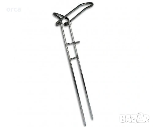 Стойка за дънна въдица – сгъваема 38 см за стабилност, снимка 2 - Такъми - 35493650