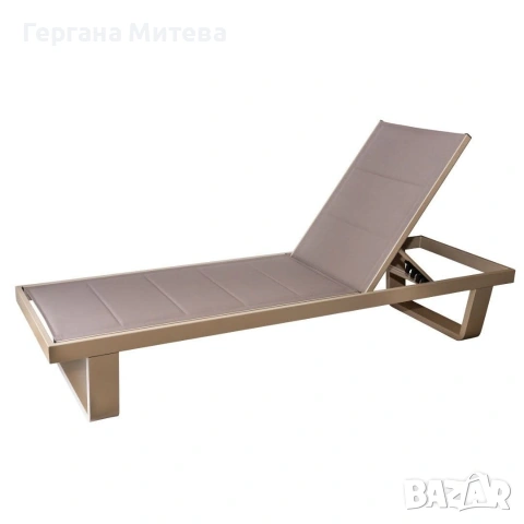 Шезлонг , снимка 2 - Градински мебели, декорация  - 53818279