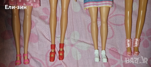 лот 4 нови кукли Барби с рокли и обувки, снимка 5 - Кукли - 52795874