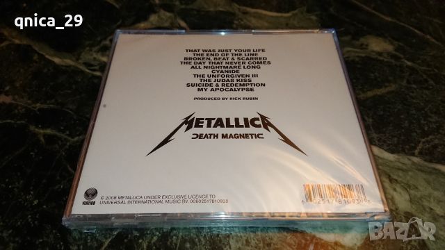 Metallica - Death Magnetic , снимка 2 - CD дискове - 45388077