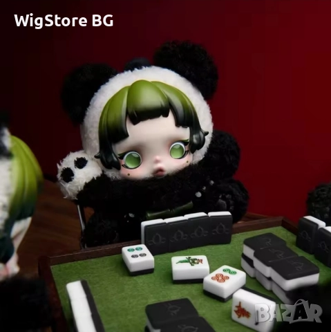 SKULLPANDA Lazy Panda Plush Doll Pendant - POP MART, 100% AUTHENTIC, снимка 2 - Кукли - 52017193
