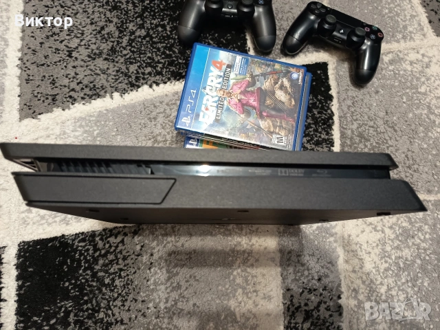 ПлейСтейшън 4 слим 1ТБ/PlayStation 4 slim 1TB, снимка 3 - PlayStation конзоли - 54052170