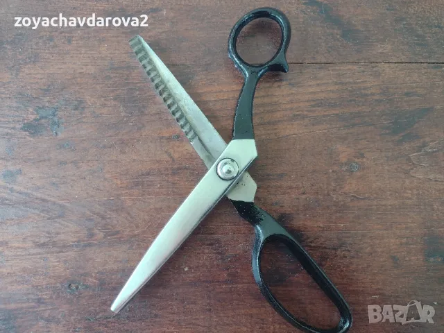 НОВА ВИНТИДЖ РОЗОВА НОЖИЦА VINTAGE PINKING SHEARS, снимка 3 - Други инструменти - 49973201