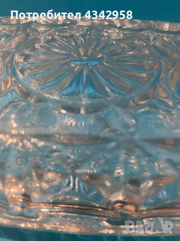 Henkel.France. Съд за масло. Кристал., снимка 4 - Кутии за храна - 52513167