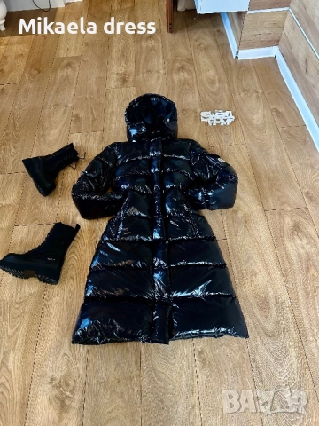 Moncler!Разкошно дълго топло зимно яке MonclerС М Л размер