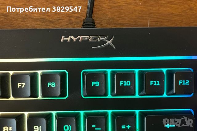 Гейминг клавиатура HyperX-Alloy Core RGB, снимка 4 - Клавиатури и мишки - 45687348