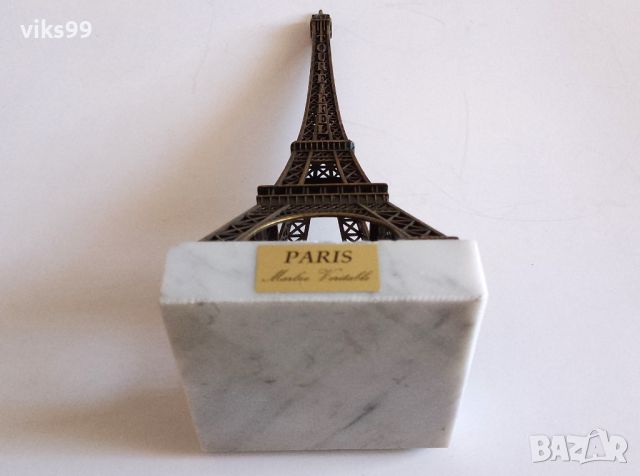 Метален сувенир Айфеловата кула 21 cm., снимка 5 - Антикварни и старинни предмети - 45491859