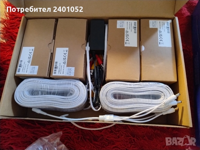ANNKE DVR/NVR DW81KD 8 канален 2TB(toshiba)+4бр. 5MP камери