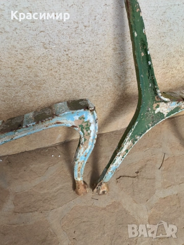 Чугунени крака за пейка, снимка 3 - Антикварни и старинни предмети - 53847286