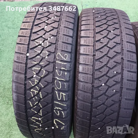 215 65 16 С за БУС BRIDGESTONE 4броя зимни , снимка 3 - Гуми и джанти - 47043595