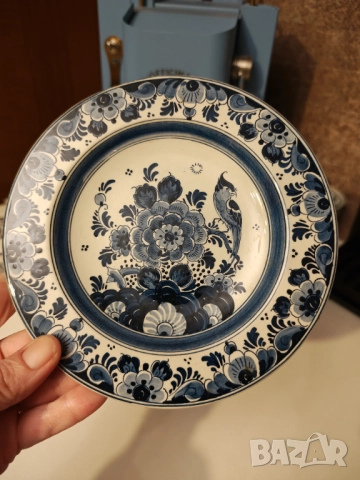 Delft оригинална чиния за стена