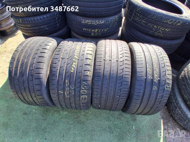18цола спорт пакет 275 35 и 245 40 18 Континентал 4броя летни 