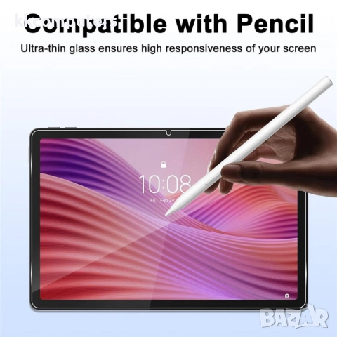 Защитен комплект за Lenovo Tab K11 Gen 2 / Lenovo Idea Tab- Прозрачен TPU калъф с Протектор за екран, снимка 3 - Калъфи, кейсове - 52224382