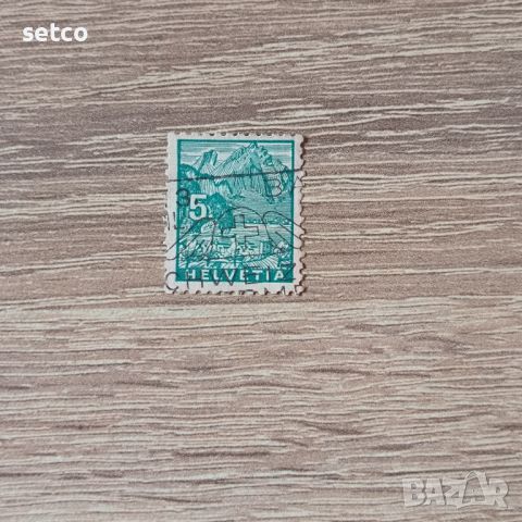 Швейцария 1934 г. пейзажи 5, снимка 1 - Филателия - 45544151