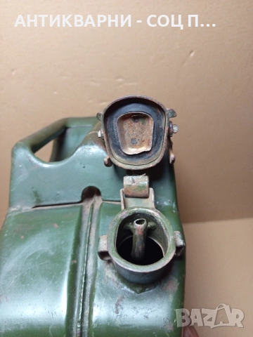 Стара Немска Туба За Гориво 20лт., снимка 8 - Антикварни и старинни предмети - 51537910