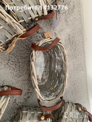 ЛОТ Плетение кошница, ЛОТ саксии, ЛОТ венци. , снимка 4 - Саксии и кашпи - 53582791