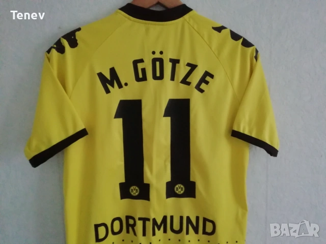 Borussia Dortmund Gotze Kappa оригинална тениска фланелка Борусия Дортмунд Марио Гьоце, снимка 3 - Тениски - 47666837